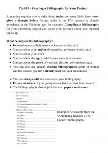 Tips for Annotating - No 13 - Bibliography-page-001